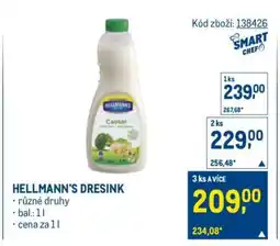 Makro HELLMANN’S DRESINK nabídka