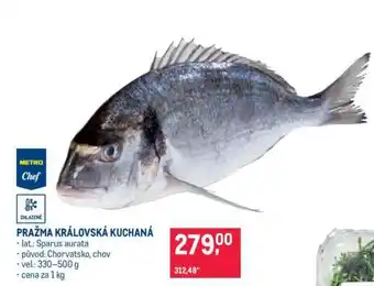 Pražma královská kuchaná
