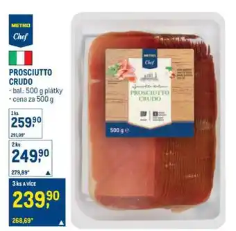 Makro Prosciutto crudo nabídka