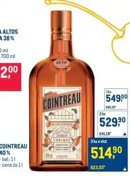Makro Cointreau nabídka