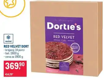 Makro Red Velvet dort nabídka