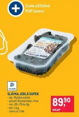 Makro Slávka jedlá Super nabídka