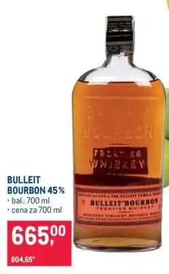 Makro BULLEIT BOURBON 45 % nabídka