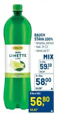 Makro RAUCH ŠŤÁVA 100% nabídka