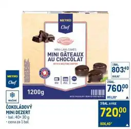 Makro ČOKOLÁDOVÝ MINI DEZERT nabídka