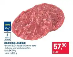 Makro CHUCK ROLL BURGER nabídka