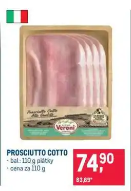 Makro Prosciutto cotto nabídka