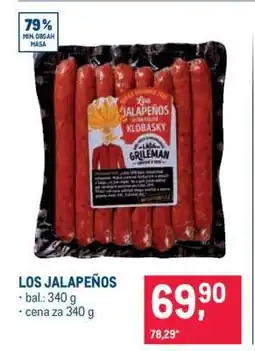 Makro Los jalapeňos nabídka
