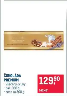 Makro ČOKOLÁDA PREMIUM nabídka