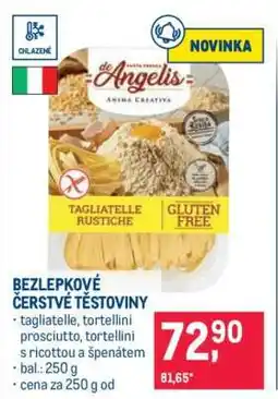Makro BEZLEPKOVÉ ČERSTVÉ TĚSTOVINY nabídka