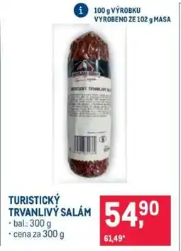 Makro Turistický trvanlivý salám nabídka
