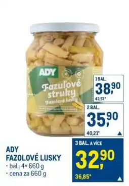 Makro ADY FAZOLOVÉ LUSKY nabídka