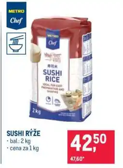 Makro SUSHI RÝŽE nabídka