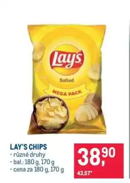 Makro Lay’s chips nabídka