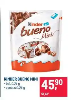 Makro Kinder Bueno Mini nabídka