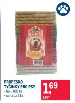 Makro PROPESKO TYČINKY PRO PSY nabídka