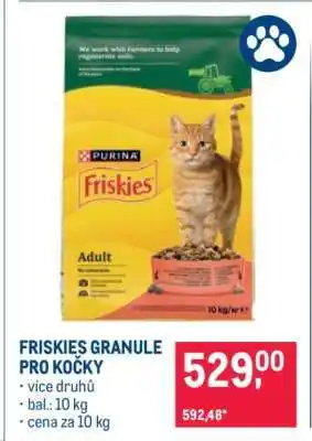 Makro Friskies granule pro kočky nabídka
