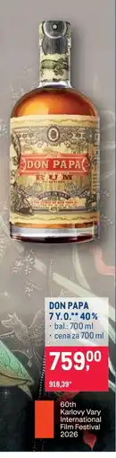 Makro Don Papa nabídka