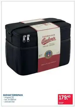 Makro BUDVAR TERMOPACK nabídka