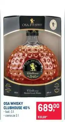 Makro OSA WHISKY CLUBHOUSE 40 % nabídka