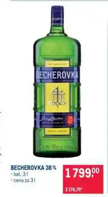 Makro Becherovka 38 % nabídka