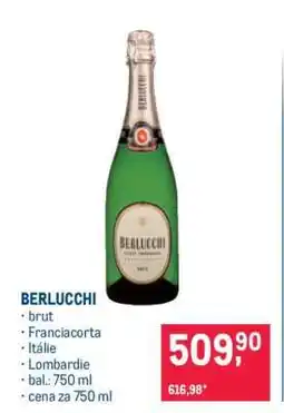Makro Berlucchi nabídka