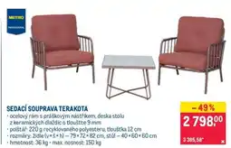 Makro SEDACÍ SOUPRAVA TERAKOTA nabídka