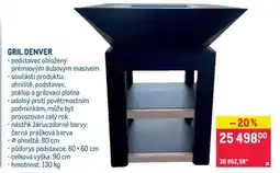 Makro GRIL DENVER nabídka