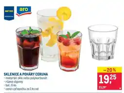 Makro SKLENICE A POHÁRY CERUNA nabídka