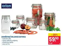 Makro ZAVAŘOVACÍ SKLENICE GOTHIKA nabídka