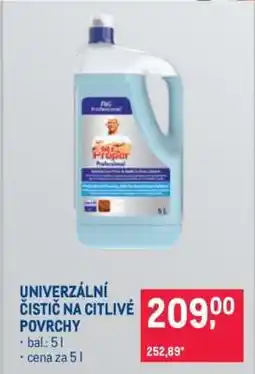 Makro UNIVERZÁLNÍ ČISTIČ NA CITLIVÉ POVRCHY nabídka