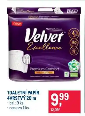 Makro TOALETNÍ PAPÍR 4VRSTVÝ 20 m nabídka