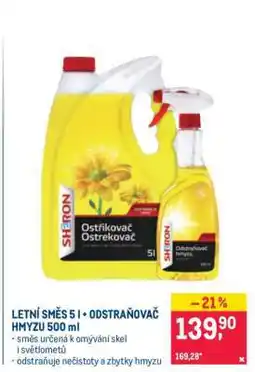 Makro LETNÍ SMĚS 5 l • ODSTRAŇOVAČ HMYZU 500 ml nabídka