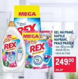 Makro GEL NA PRANÍ, KAPSLE NAPRANÍ, PRACÍ PRÁŠEK nabídka