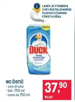 Makro WC čistič nabídka