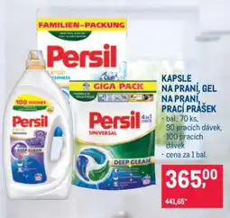 Makro KAPSLE NA PRANÍ, GEL NA PRANÍ, PRACÍ PRÁŠEK nabídka