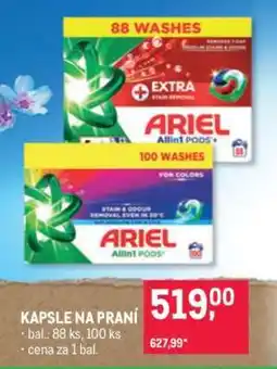 Makro KAPSLE NA PRANÍ nabídka