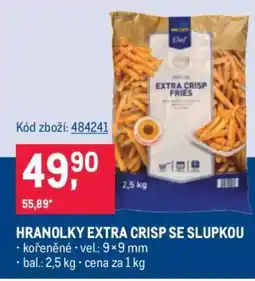 Makro HRANOLKY EXTRA CRISP SE SLUPKOU nabídka