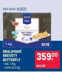 Makro OBALOVANÉ KREVETY BUTTERFLY nabídka