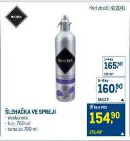 Makro Šlehačka ve spreji nabídka