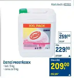 Makro Čisticí prostředek nabídka