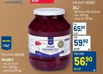 Makro ČESKÉ ČERVENÉ ZELÍ nabídka