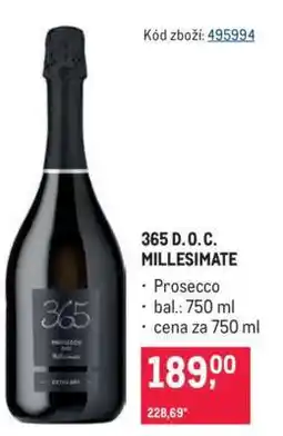 Makro 365 D.O.C. MILLESIMATE nabídka