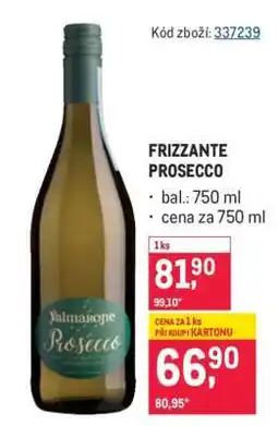 Makro Frizzante Prosecco nabídka