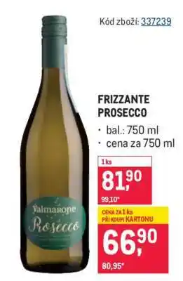 Frizzante Prosecco