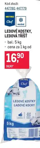 Makro LEDOVÉ KOSTKY, LEDOVÁ TŘÍŠŤ nabídka
