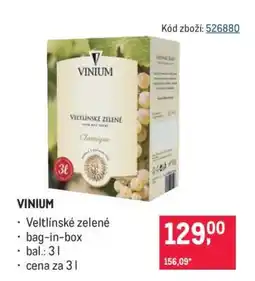Makro VINIUM nabídka