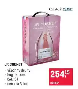 Makro JP. Chenet nabídka