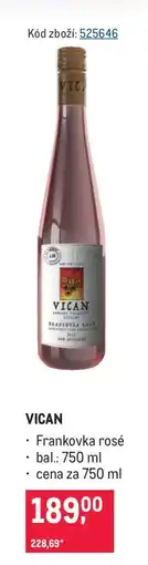 Makro VICAN nabídka
