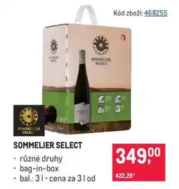 Makro Sommelier Select nabídka